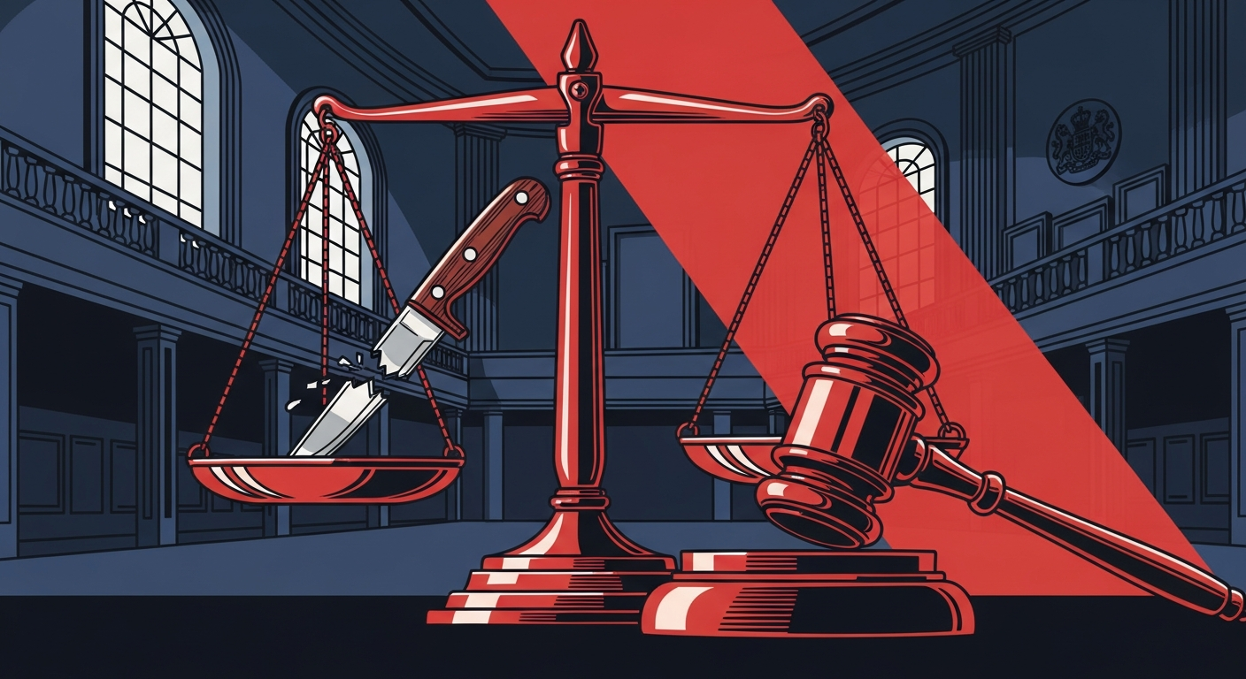 Young person facing legal consequences — knife crime and school exclusion safeguarding guide