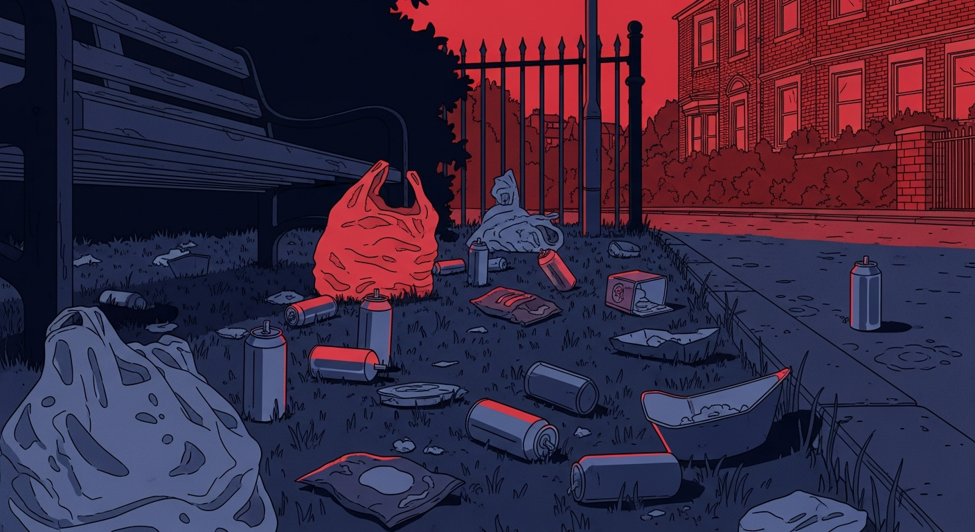 Substance misuse illustration — fentanyl and opioids UK schools 2025
